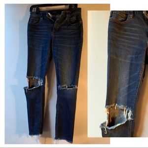 Miss Me Jeans skinny stretch dark wash pants